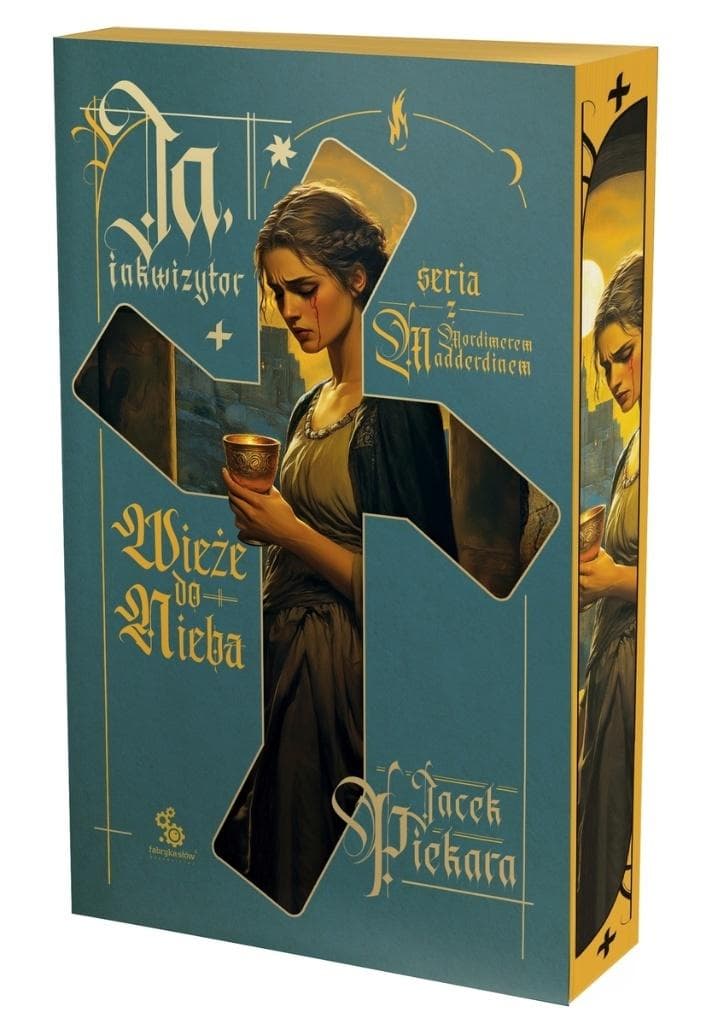 Jacek Piekara Ja, inkwizytor. Wieże do nieba (barwione brzegi)