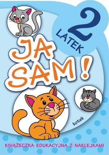 Książeczka edukacyjna dla dzieci Ja sam! Kotek