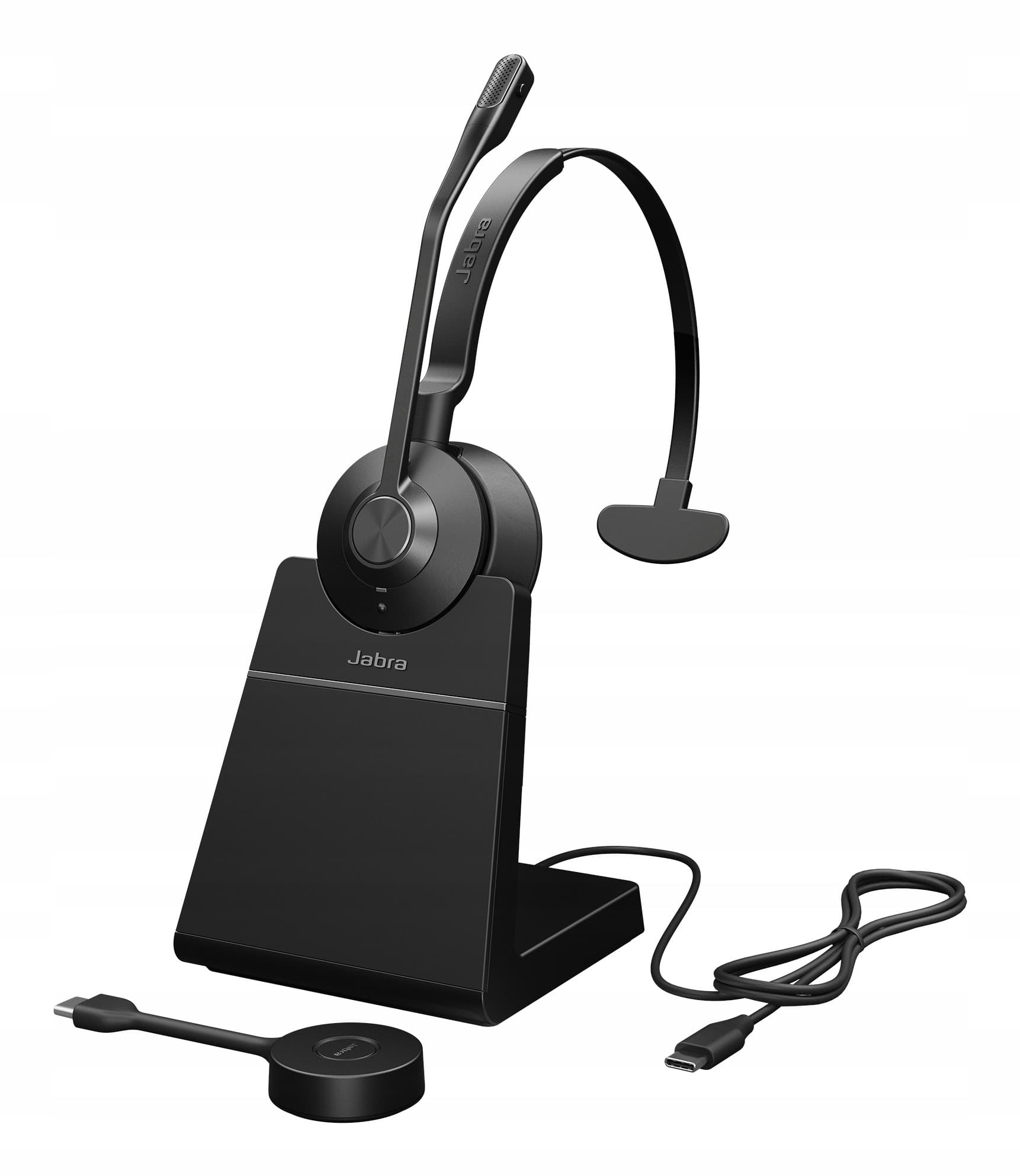 Jabra Engage 55 SE MS MONO/LINK400C - Zestaw słuchawkowy