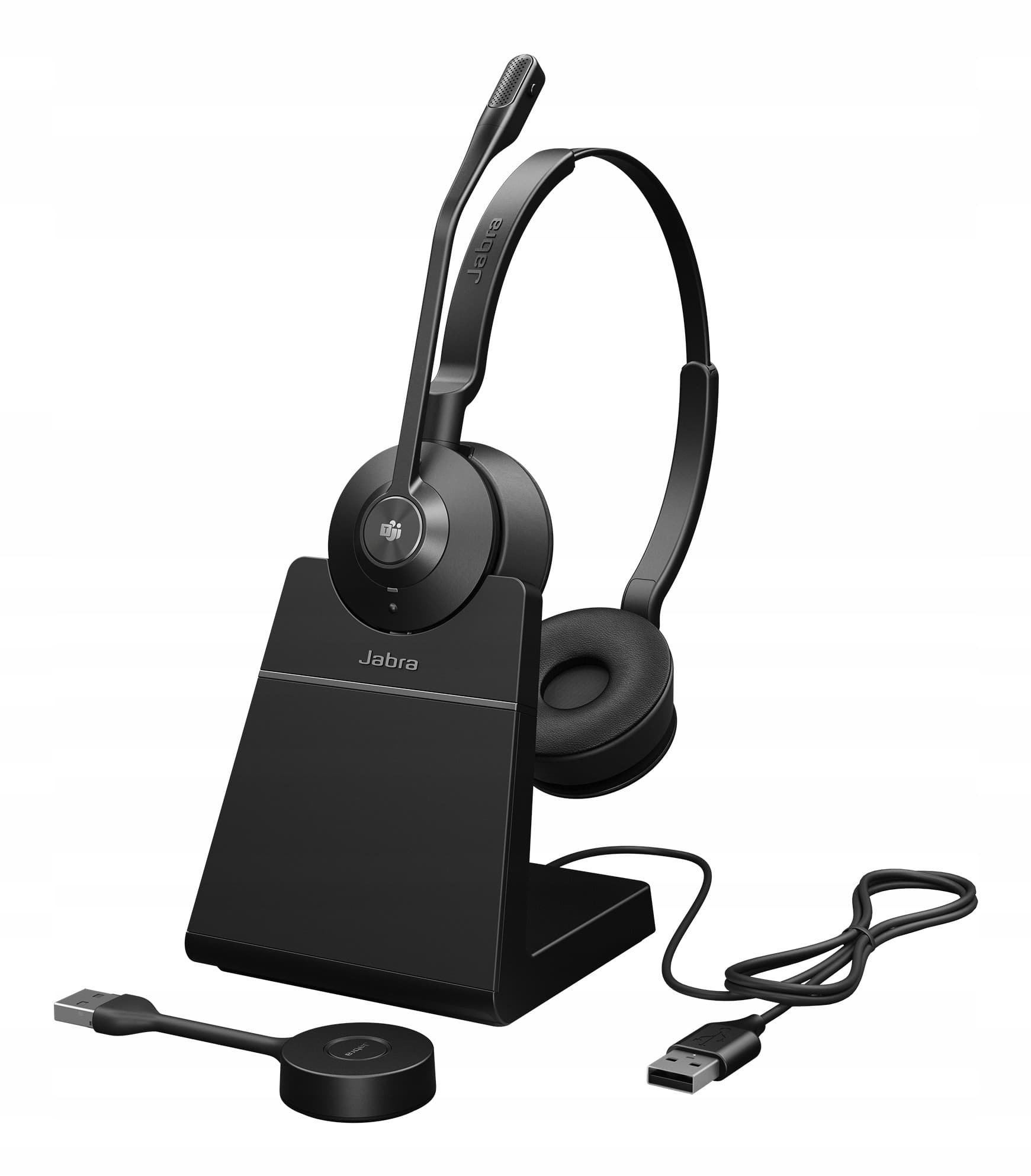 Jabra Engage 55 SE MS Stereo / Link 400A Stand - Zestaw słuchawkowy