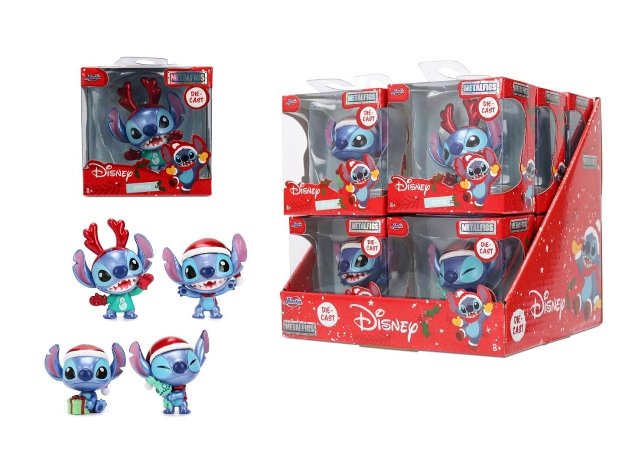 Jada Disney Stitch Figurka Metalowa Świąteczna 6,5 cm Mix