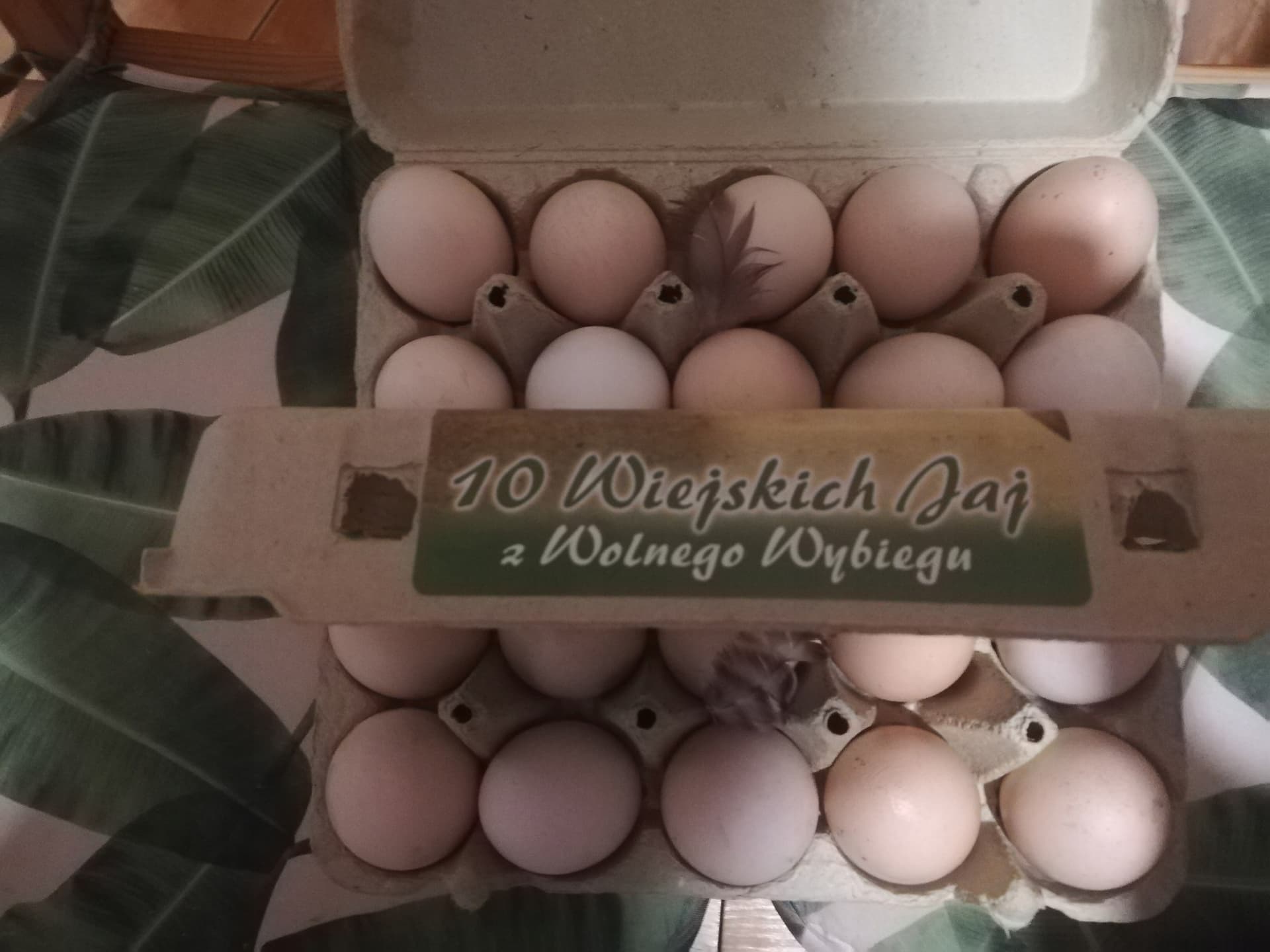TGE Jaja z wolnego wybiegu klasa wagowa M x 30 sztuk