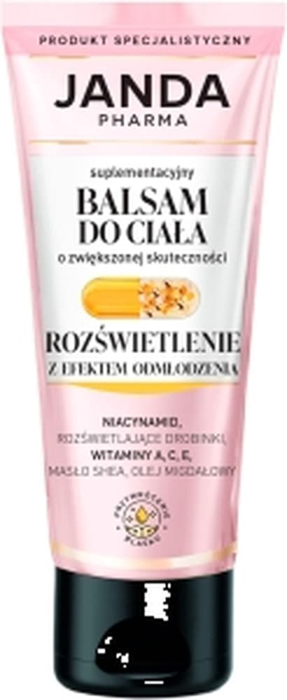 Janda Balsam do ciała Rozświetlający 200 ml