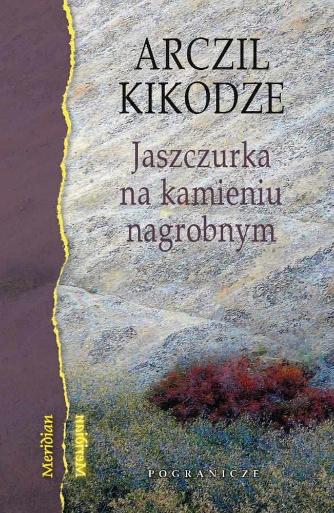 Jaszczurka na kamieniu nagrobnym