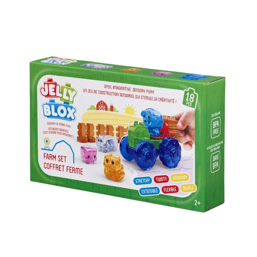Gra Jelly Blox Klocki Konstrukcyjne Farma Zestaw