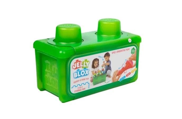 Gra Jelly Blox Miękkie Klocki Skrzynka Storage Case