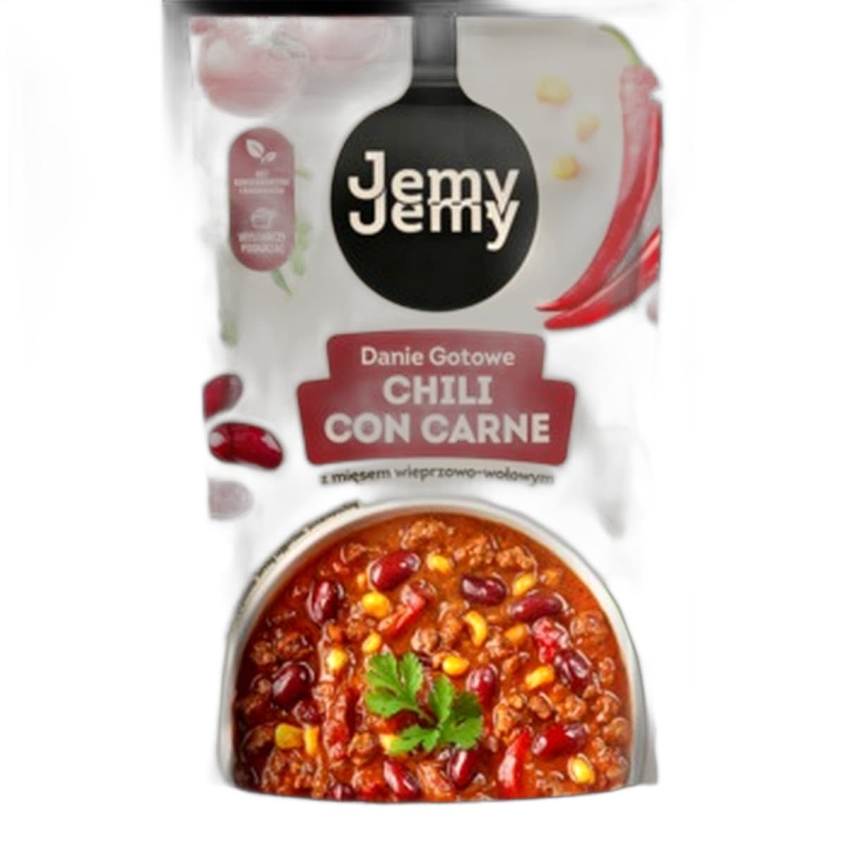 JemyJemy Danie gotowe Chili con carne z mięsem wieprzowo-wołowym 360g