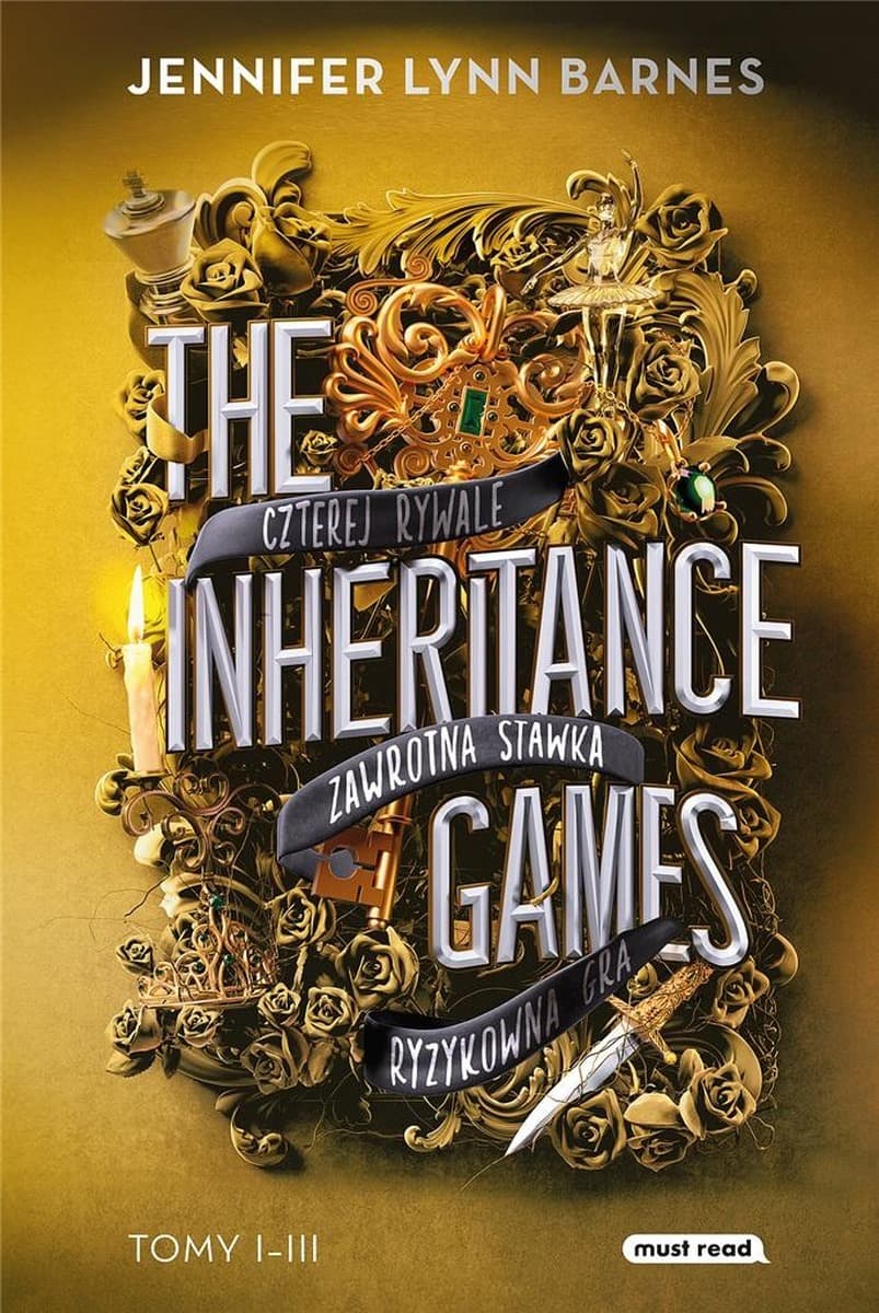 Jennifer Lynn Barnes wydanie limitowane - The Inheritance Games Seria Tom Trylogia