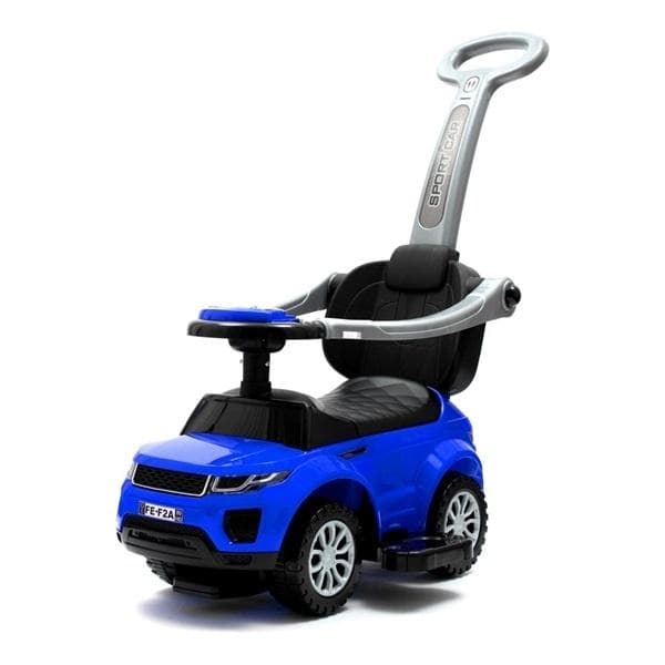 Jeździk 3w1 Baby Mix niebieski z dźwiękiem 12-36 miesięcy