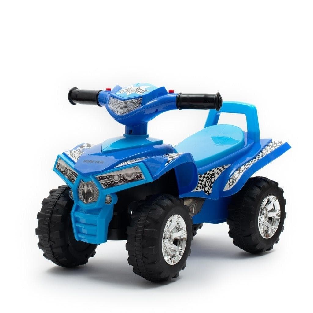 Jeździk Quad z dźwiękiem niebieski dla dzieci Baby Mix
