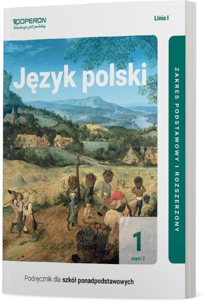 Język polski klasa 1 LO Podręcznik ZPR część 2 wydanie 2019 linia I