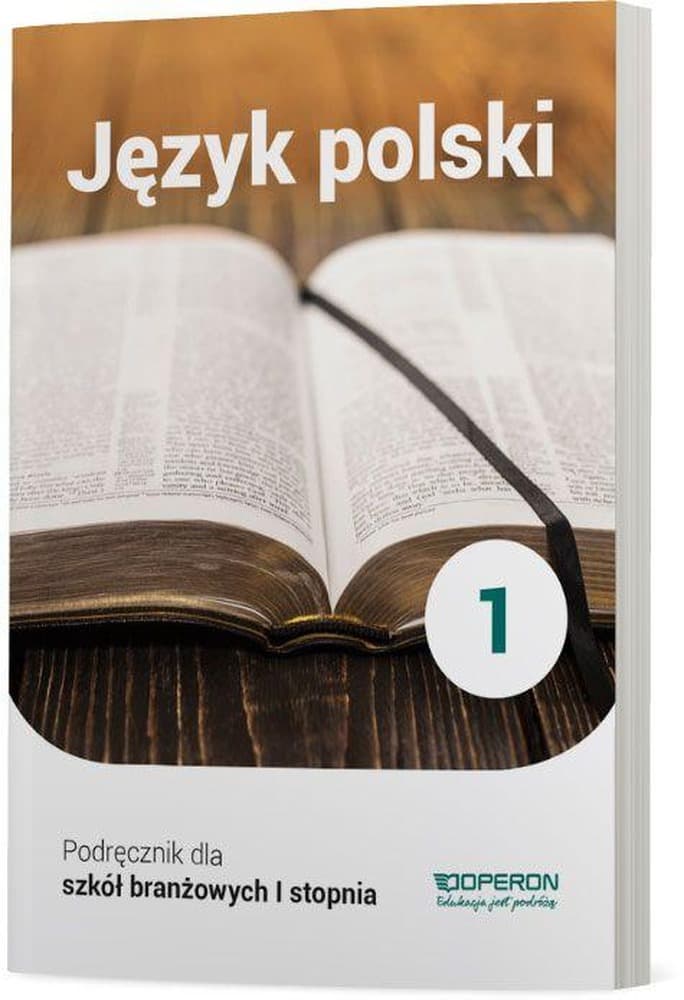 Język polski SBR 1 podręcznik wydanie 2019 OPERON - Barbara Chuderska