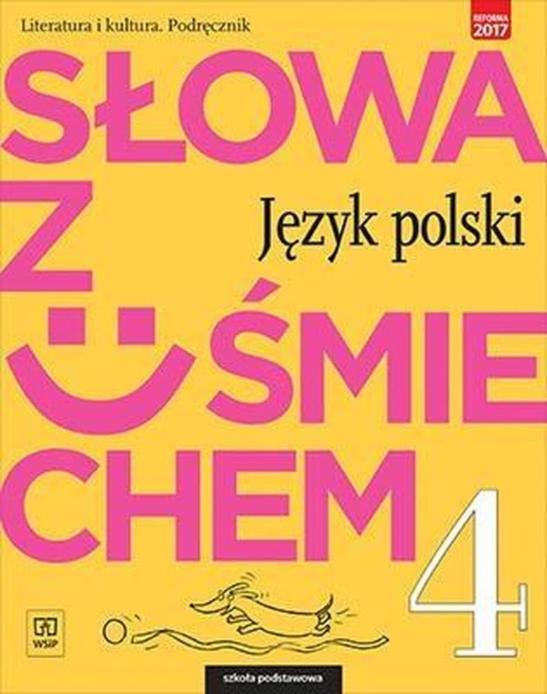 Język polski słowa z uśmiechem literatura i kultura podręcznik dla klasy 4 szkoły podstawowej 179301