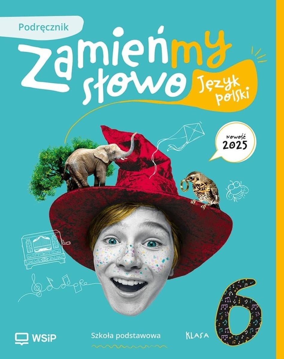 Język polski Zamieńmy słowo podręcznik klasa 6 szkoła podstawowa