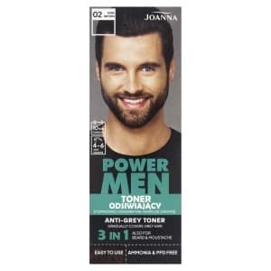 Joanna Power Men Toner Odsiwiający 02 Ciemny Brąz