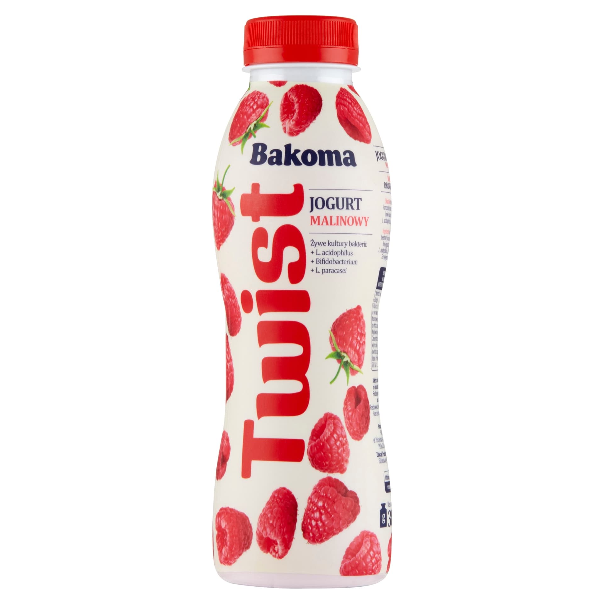 Twist Jogurt pitny malinowy 370g