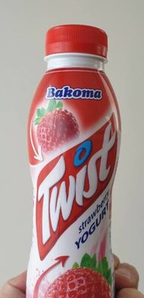 Twist Jogurt pitny truskawkowy 370g