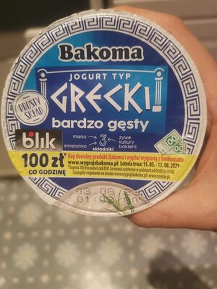 Jogurt naturalny typ Grecki 170g