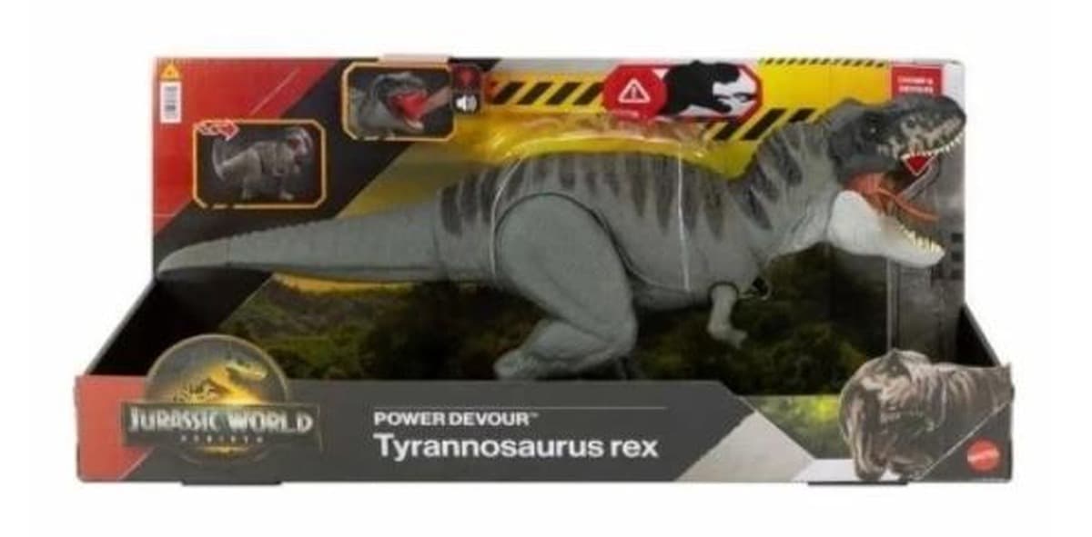 Jurassic World Dinozaur T-Rex z Funkcjami Interaktywnymi Mattel