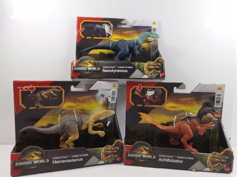 JW DZIKI DONOZAUR MIX - zestaw figurek dinozaurów 6 sztuk