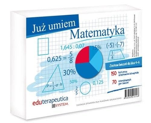Matematyka - Zestaw pomocy dla klas 4-6