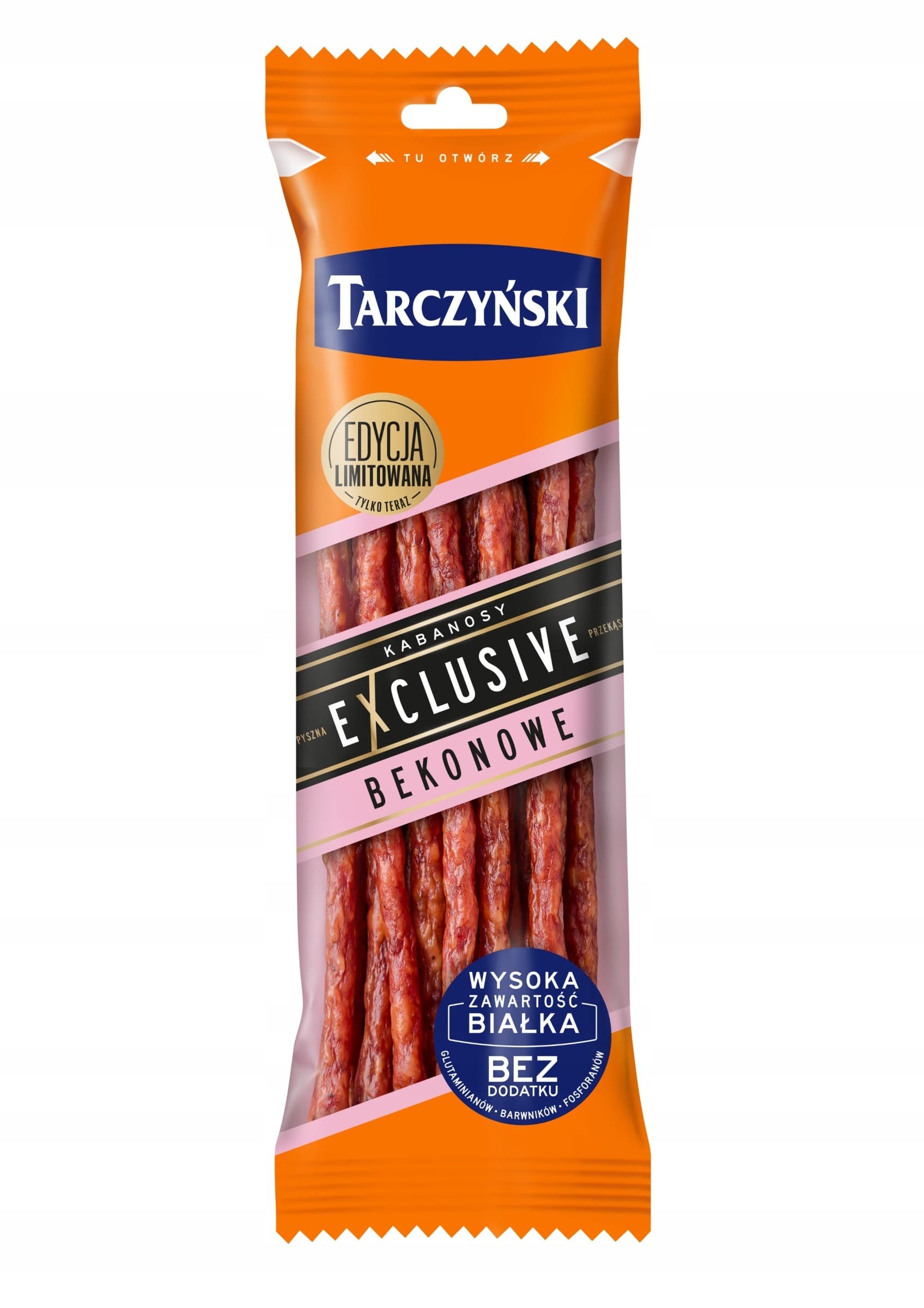 Kabanos Exclusive bekonowy 90 g Tarczyński