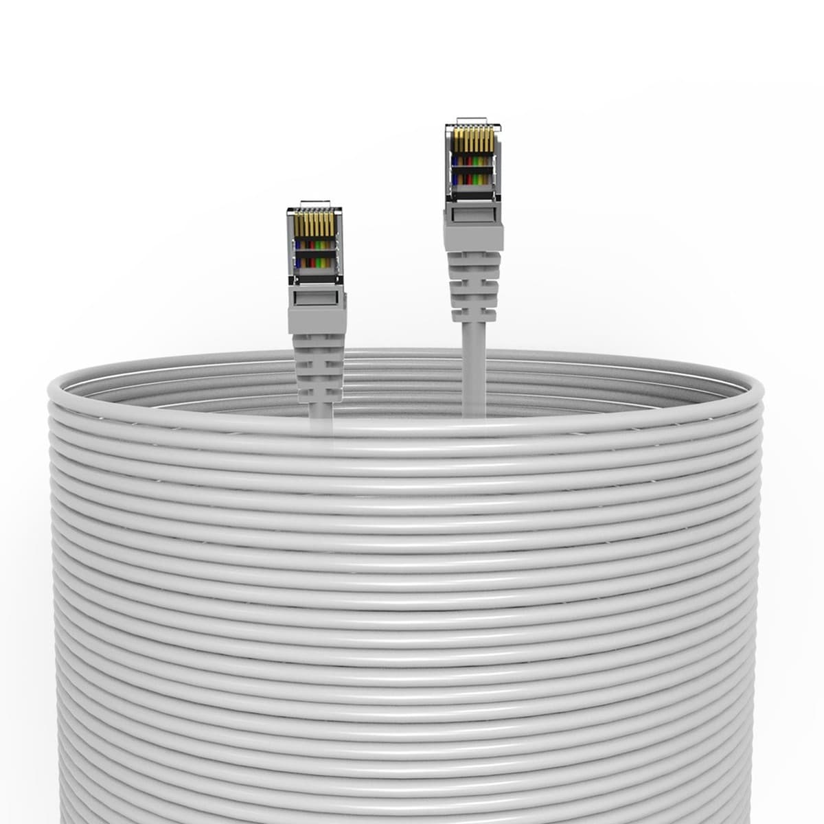 Kabel Ethernet INCA ICAT7-100AG S/FTP1 23 AWG CAT7 100M