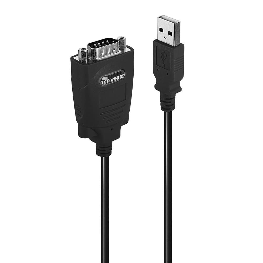 Kabel równoległy Lindy 42845, czarny, długość 1 m