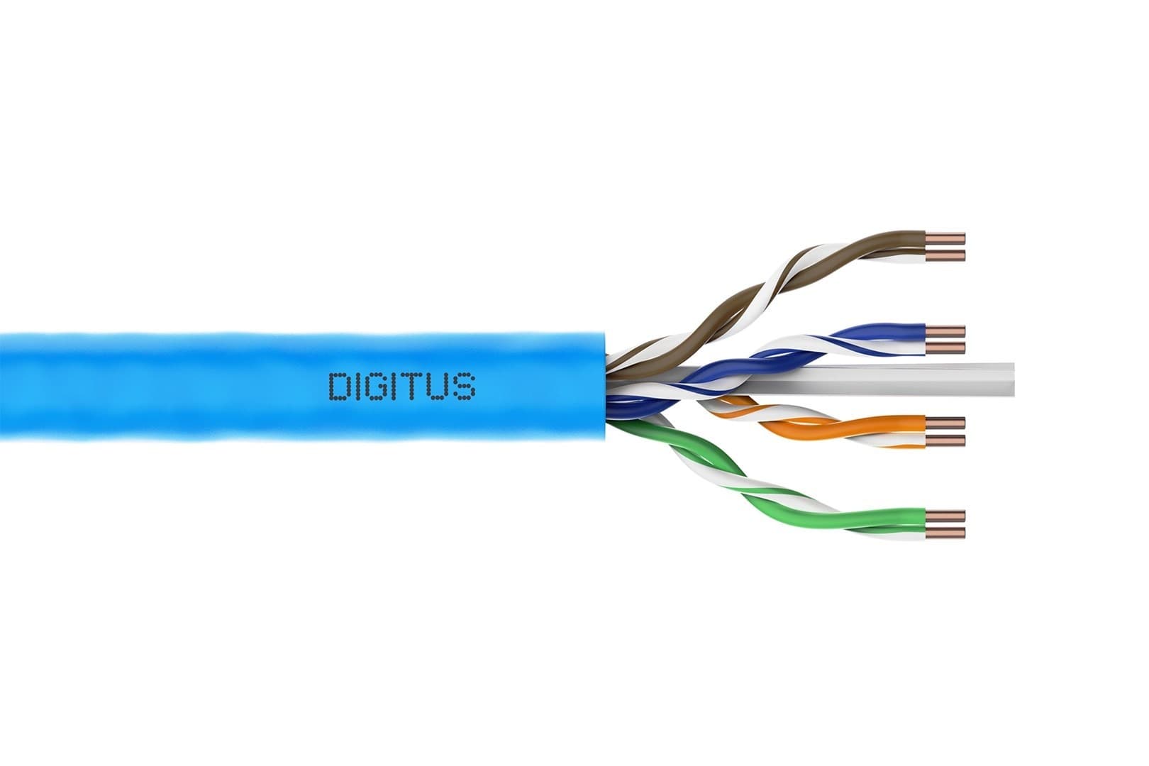 Kabel sieciowy Digitus DK-1614-A-VH-1, Niebieski, 100 m, Cat6a U/UTP
