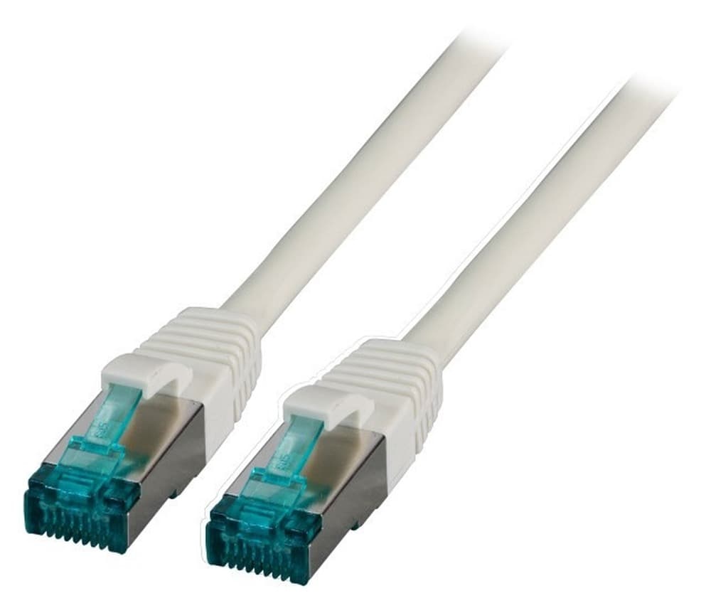 Kabel sieciowy EFB RJ45 S/FTP Cat.6A LSZH 30m szary