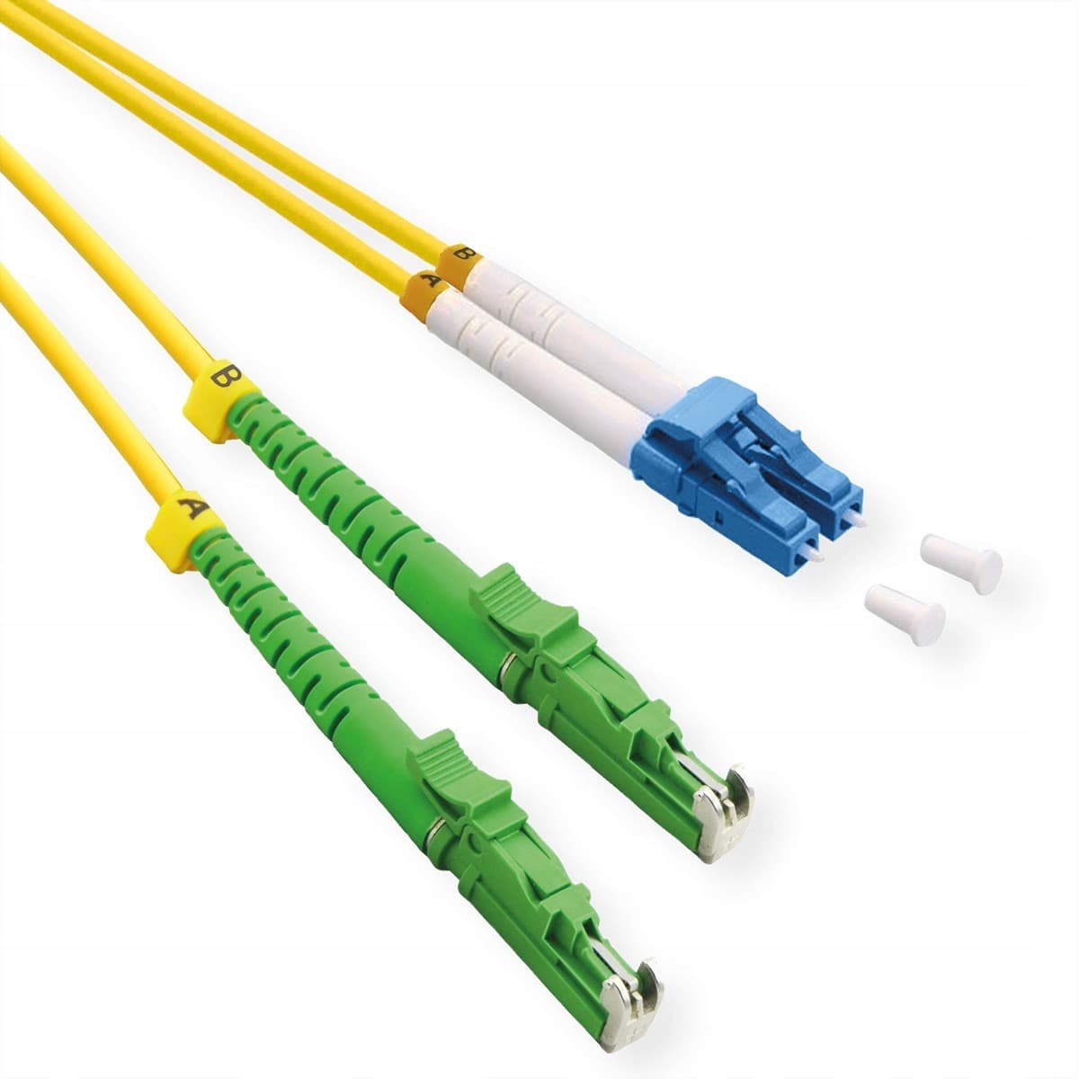 Kabel światłowodowy zakończony LC/UPC OM4 50 metrów