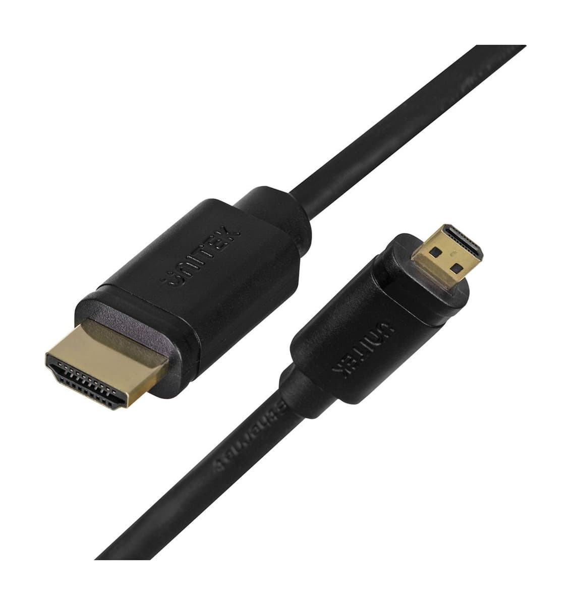 Kabel UNITEK Micro HDMI na HDMI 2.0, 4K@60Hz, 2m, Czarny (Y-C182)