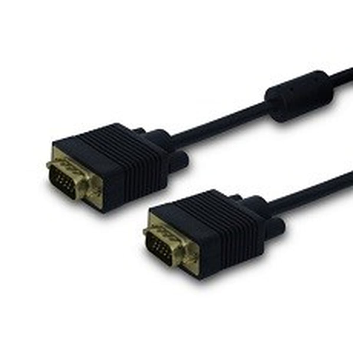 Kabel VGA (M) - VGA (M) ekranowany z 2 ferrytami 1,8m