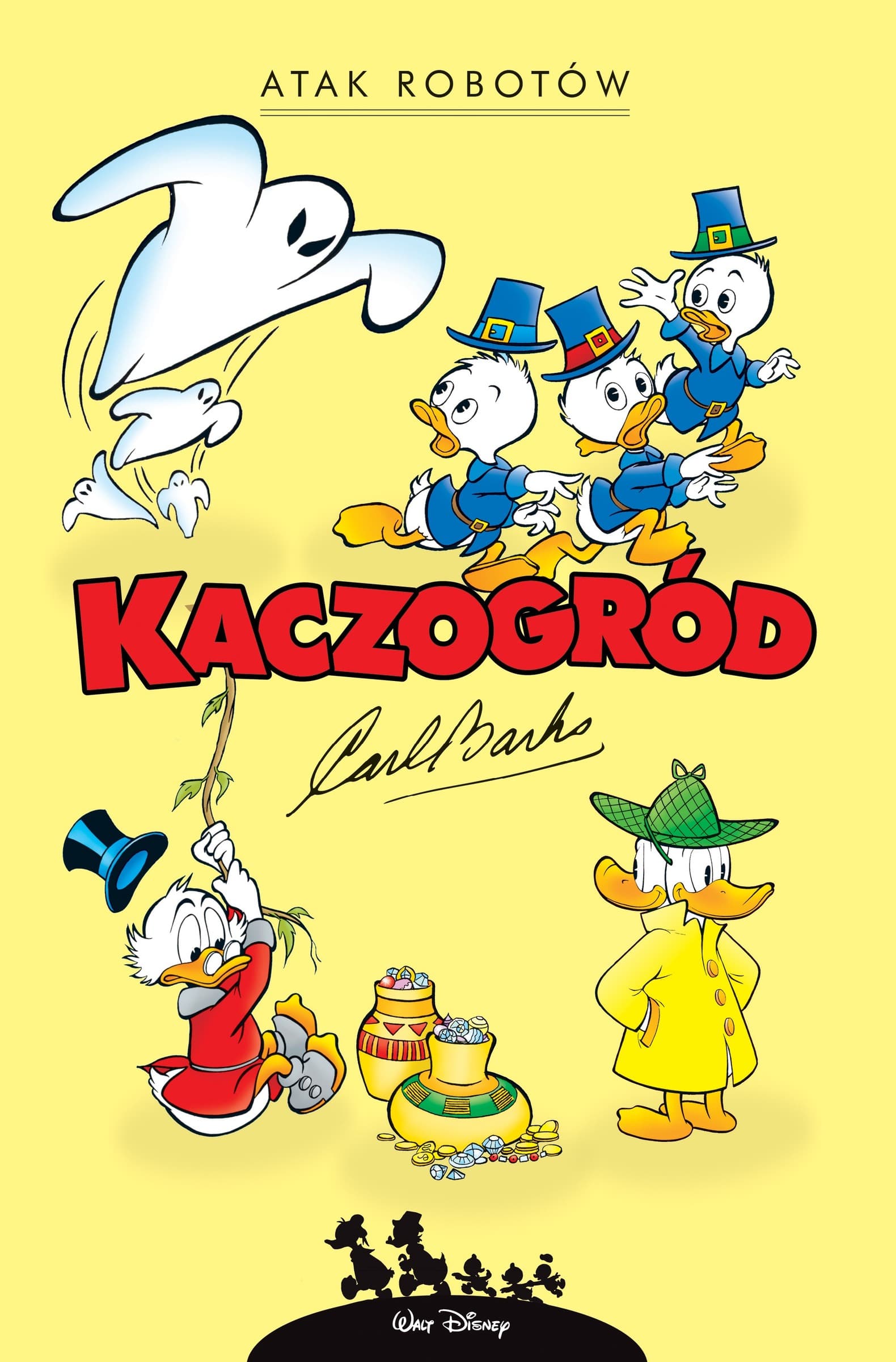 Kaczogród Atak robotów i inne historie komiksy Carla Barksa z lat 1964-1966