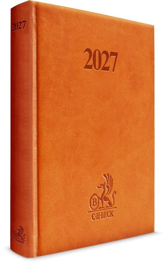 Kalendarz 2027 Prawnika podręczny A6 C.H. Beck - 584 strony, oprawa twarda