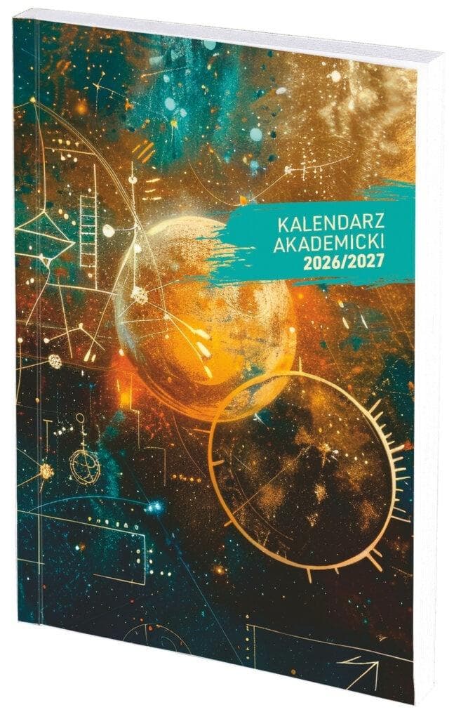 Kalendarz akademicki 2026/2027 A5 tygodniowy PCV Kosmos