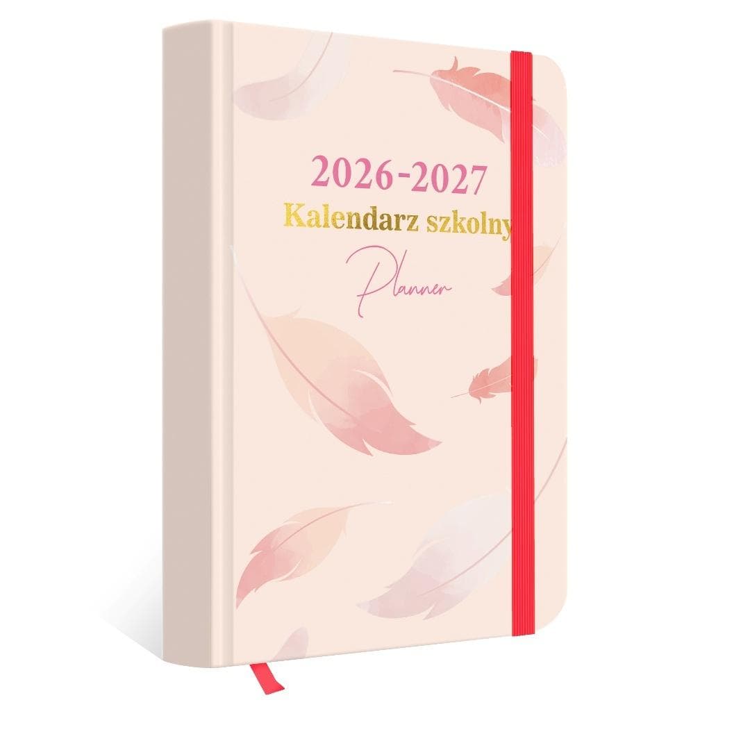 Kalendarz szkolny książkowy Planner 2026/2027 Kalpol