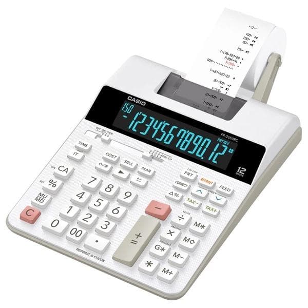 Kalkulator biurowy Casio z drukowaniem dwukolorowym