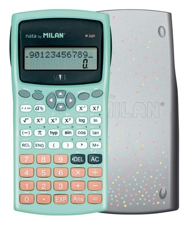 Milan Kalkulator naukowy 240 funkcji Silver