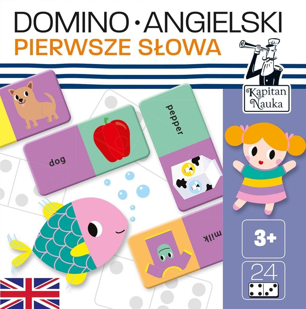 Kapitan Nauka Domino Angielski Pierwsze Słowa