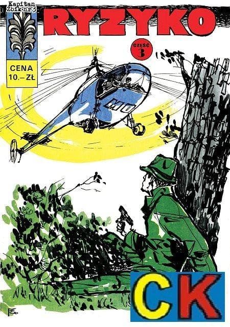 Kapitan Żbik Tom 3 Ryzyko Komiks Przygodowy