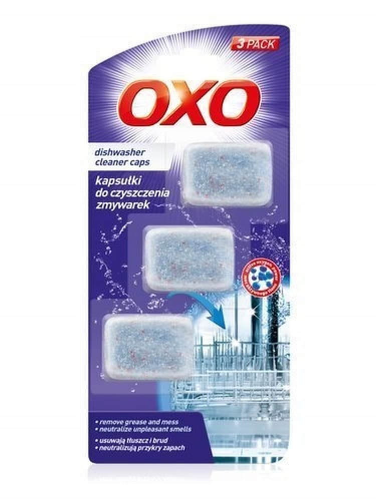 OXO Kapsułki do czyszczenia zmywarek 3 szt 60g