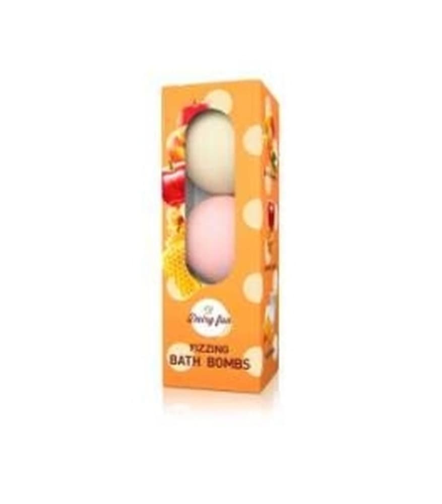 Kapsułki do prania Dairy Funkula 3 x 100 g o zapachu mleka, karmelu i brzoskwini