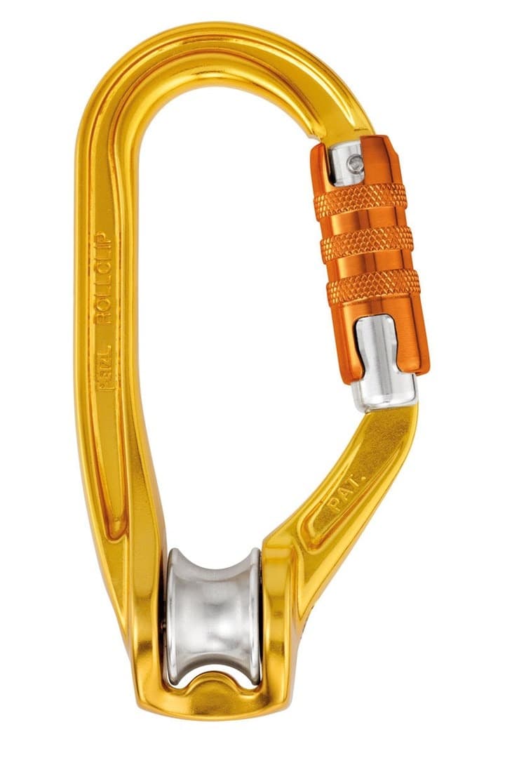 Karabinek stalowy Rollclip A Triact-Lock Petzl