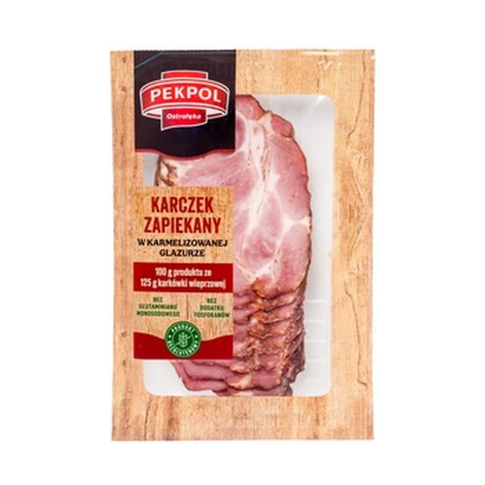 Karkówka wieprzowa zapiekana w karmelizowanej glazurze plastry 100g