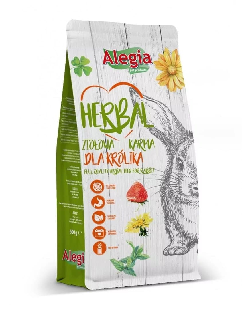 Karma dla królika ALEGIA Herbal 600g