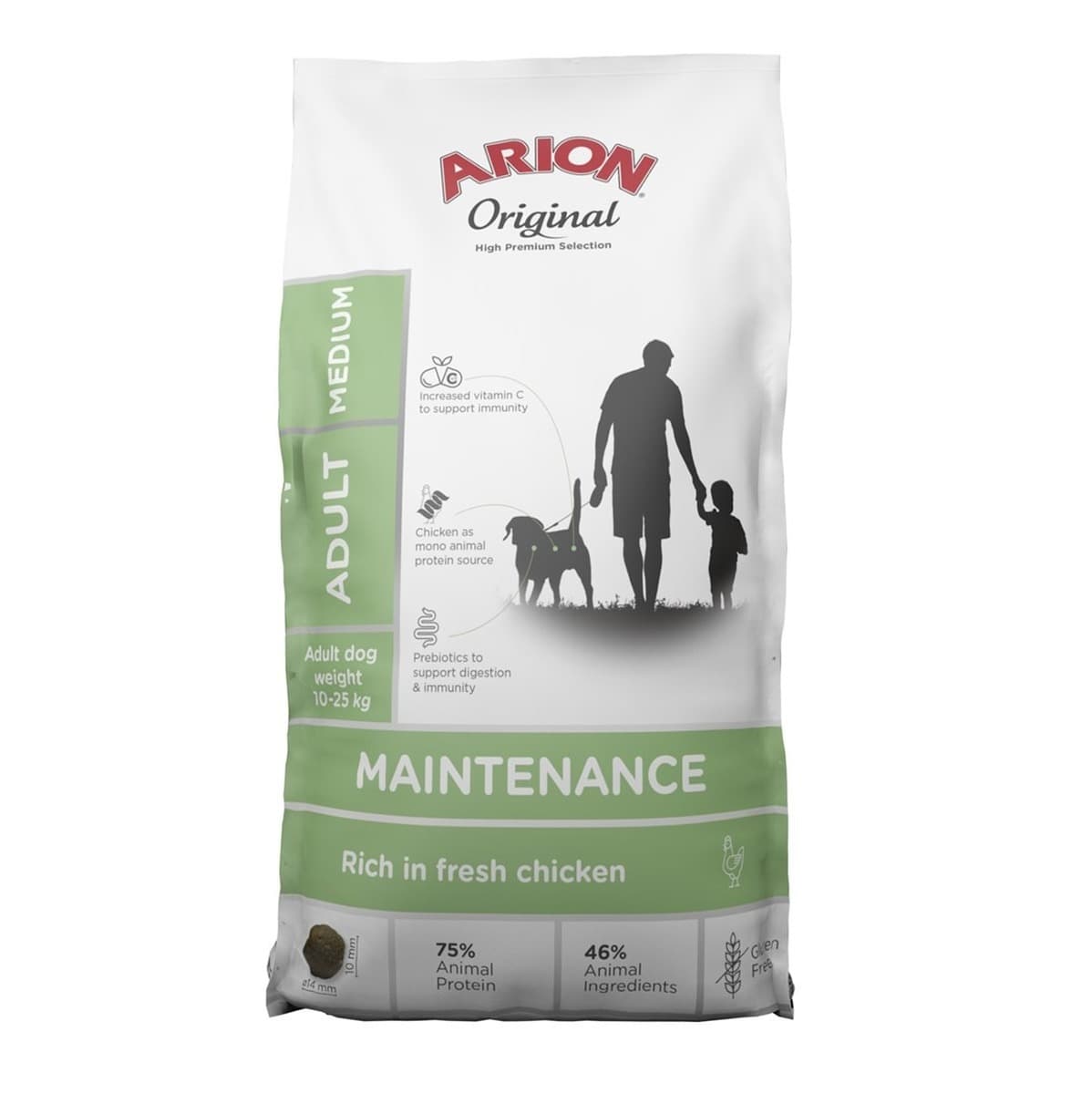 Karma sucha dla psa Arion Original Maintenance 12 kg