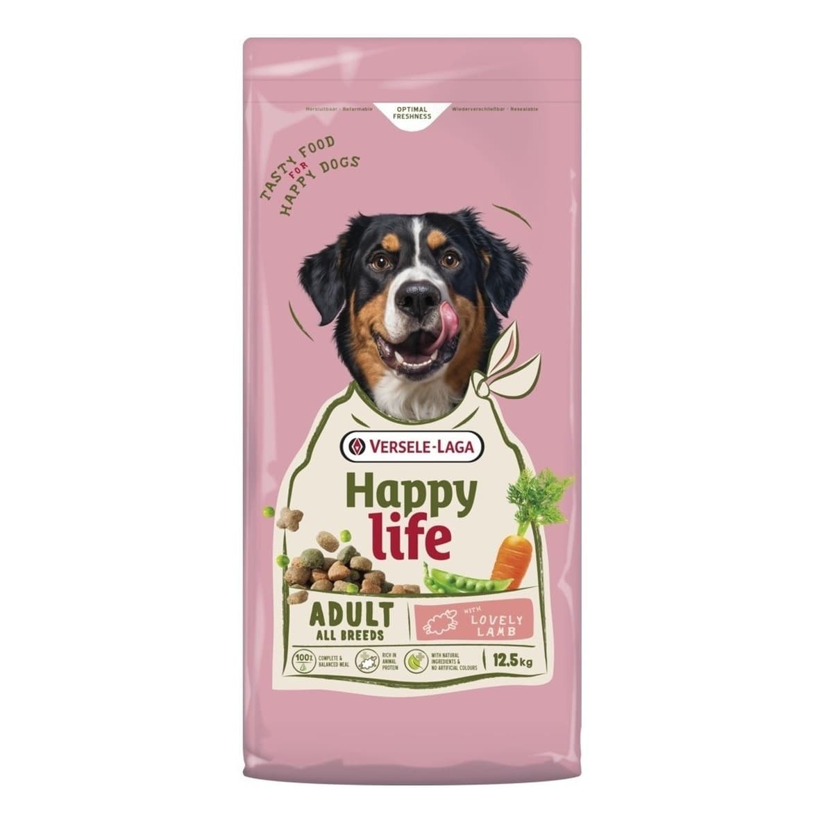 Karma sucha z jagnięciną dla psów dorosłych Versele Laga HappyLife 12,5kg
