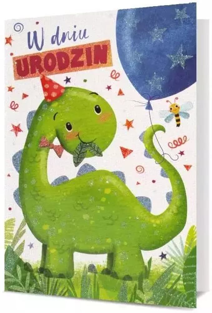 Karnet okolicznościowy Urodziny z kopertą