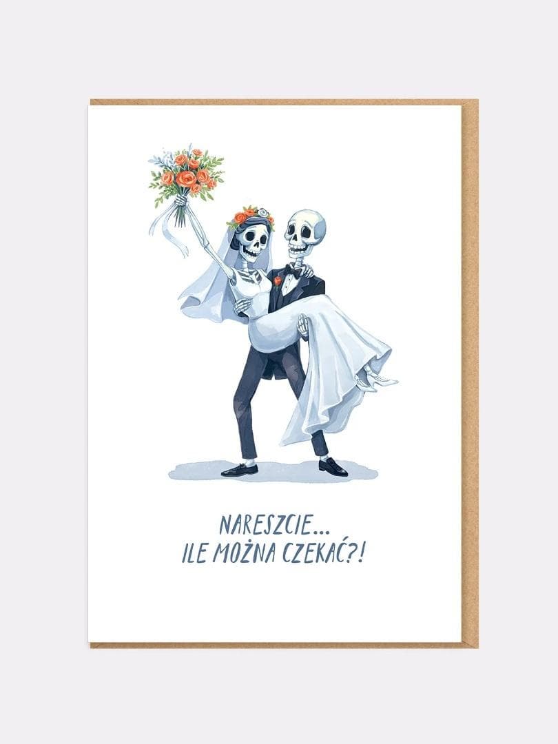 Karnet Ślub - Nareszcie...